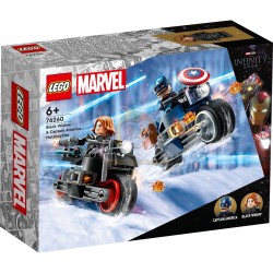 LEGO Marvel 76260 Black Widow & Captain America Motorcycles