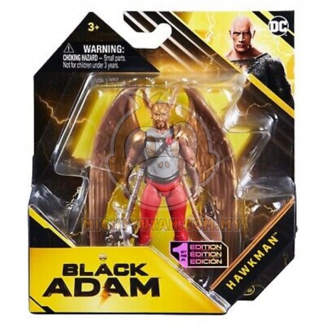 Black Adam 4-Inch Action Figure, Hawkman