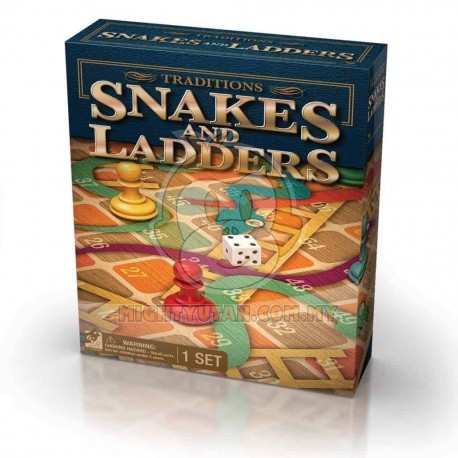 Cardinal Games Traditions Basic Snakes & Ladders Game