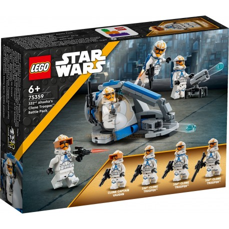 LEGO Star Wars 75359 332nd Ahsoka's Clone Trooper Battle Pack