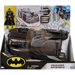 DC Comics Batman Crusader Batmobile with 4-Inch Figure